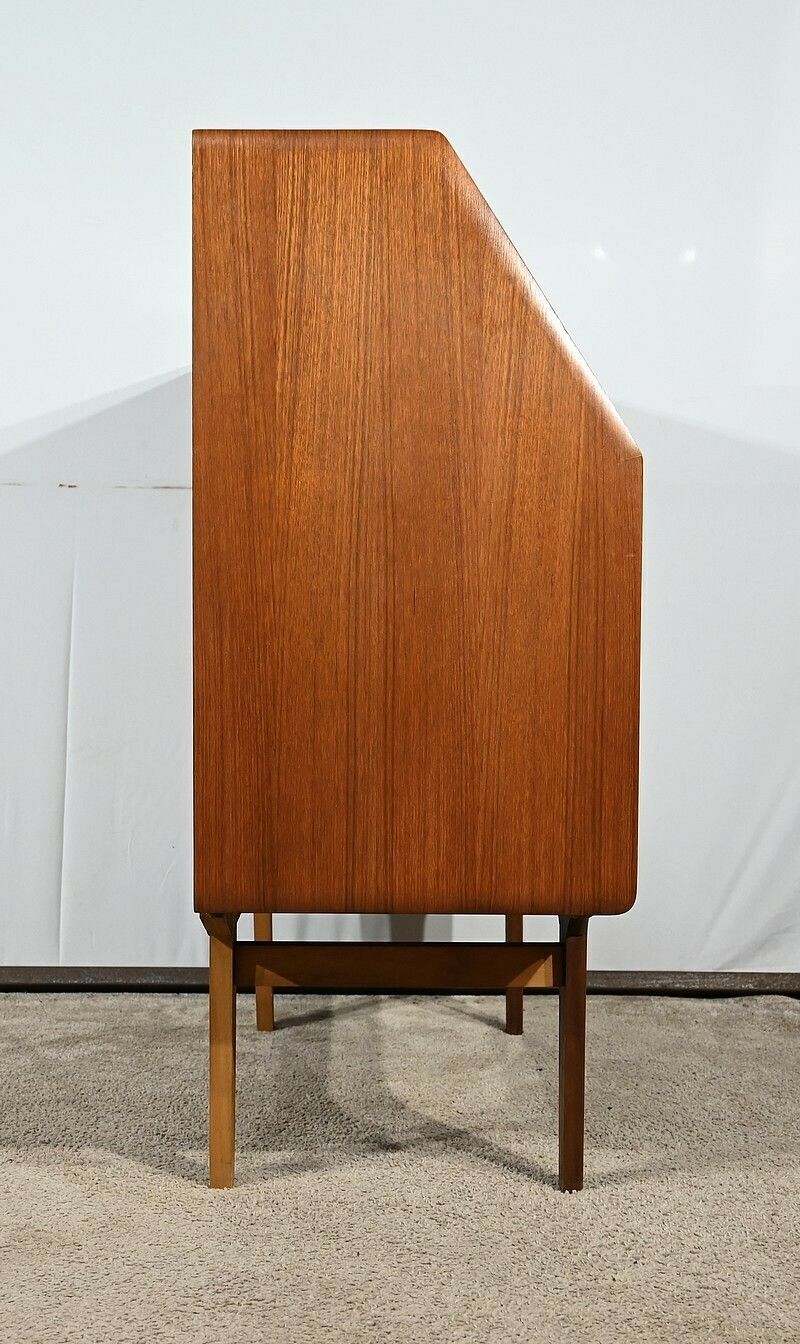 Furniture Secretary In Teak, Stamped Lb Kofod Larsen, Denmark – 1960 photo