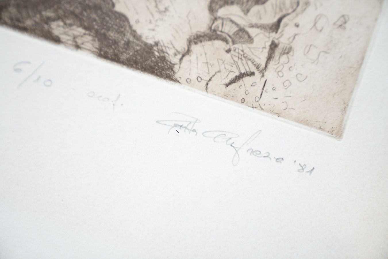 photo for sale Pair Of Paintings In Original Ink, Signed, 1970 1980