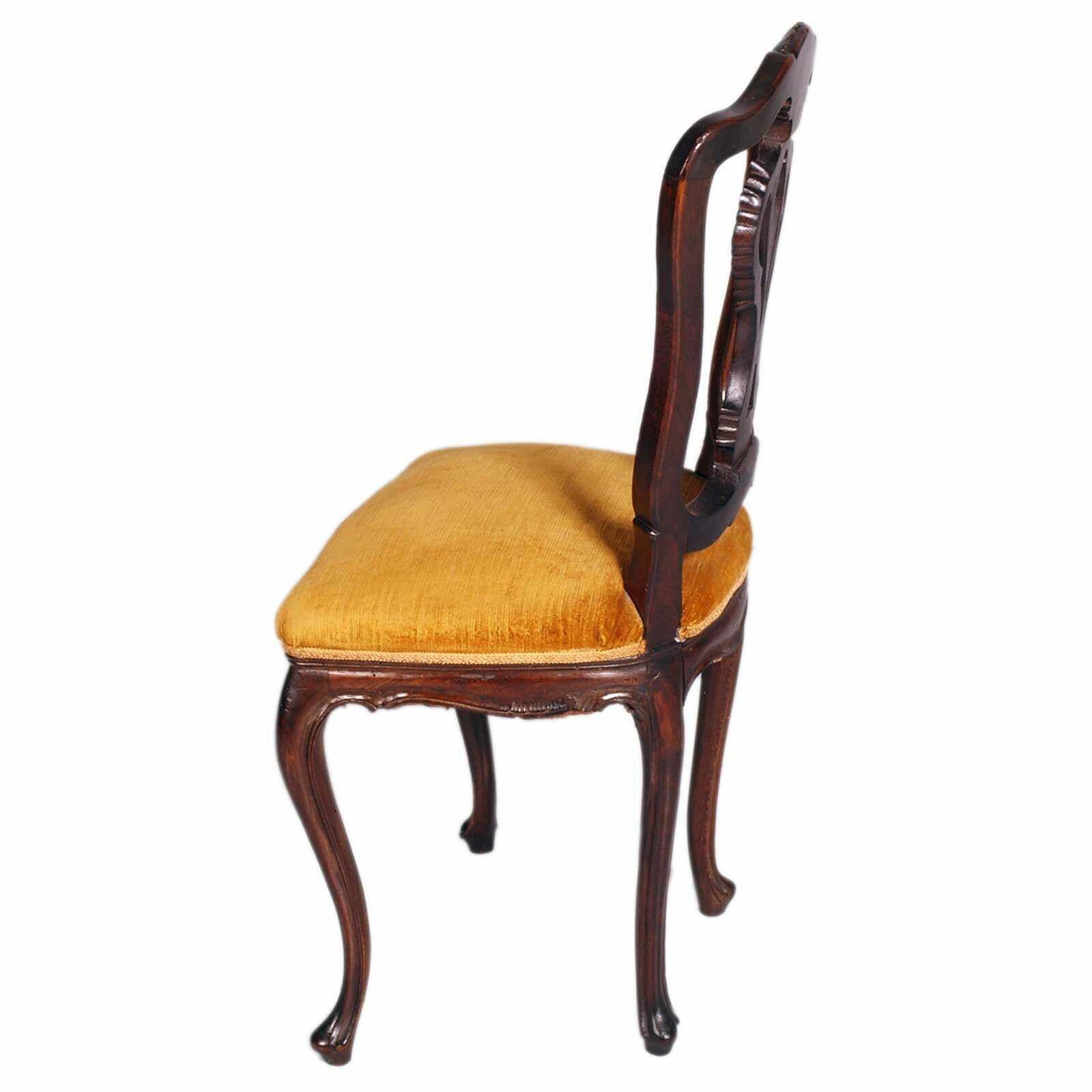 Antique Venice Walnut Four Louis XVI Chairs , Still Usable, By Vincenzo Cadorin photo buy