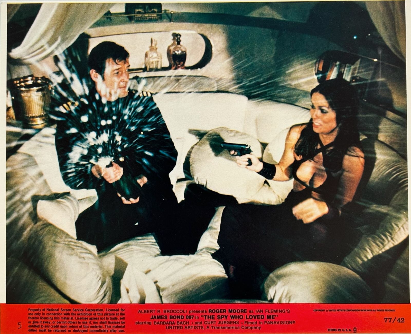 James Bond The Spy Who Loved Me   Original 1977 Lobby Card #5