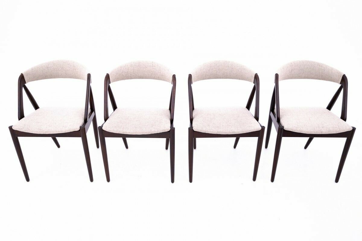 A Set Of Chairs Designed By Kai Kristiansen From The 1960s, Denmark, Model 31. After Renovation. photo furniture