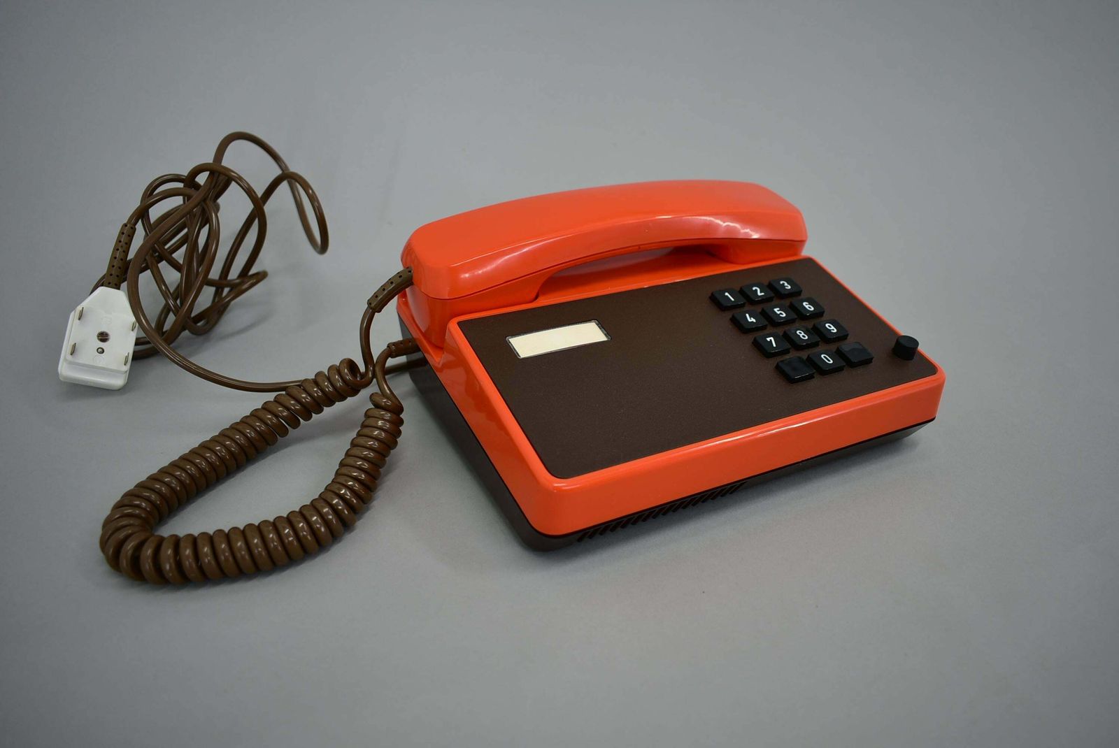 Mid Century Functional Tesla Phone 1985, Czechoslovakia photo Home Decor