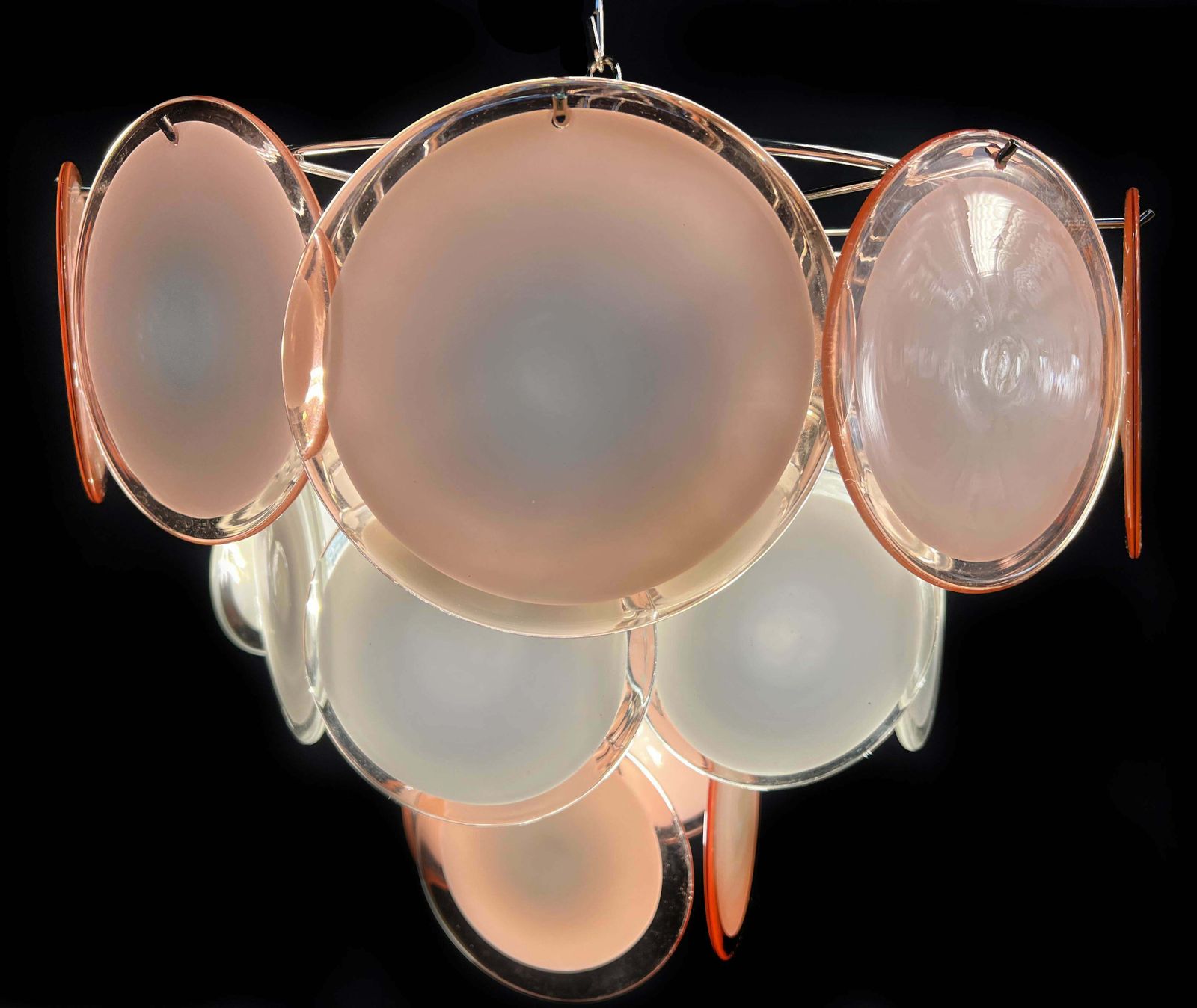 Set Of Four Murano Chandeliers By Vistosi photo vinterior