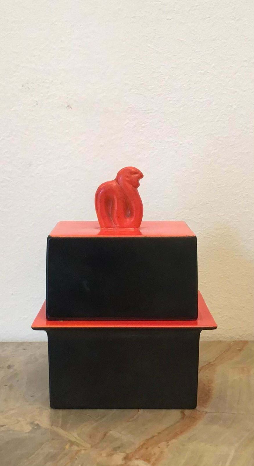 photo furniture Gio’ Ponti Scattola Ceramic 1930 Italy
