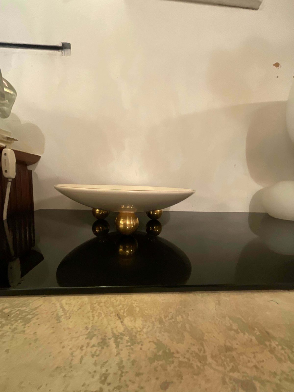 photo furniture Guido Andlovitz   Centrotavola In Ceramica Di Laveno   Italia 1950.
