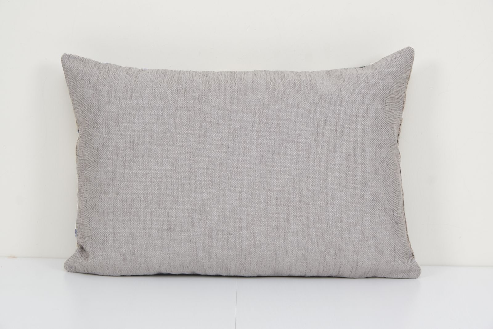 Ikat Elephant Pillow, Silk Lumbar Cushion Cover, Animal Velvet Pillows, Interior Design 40x60 Cm photo for sale