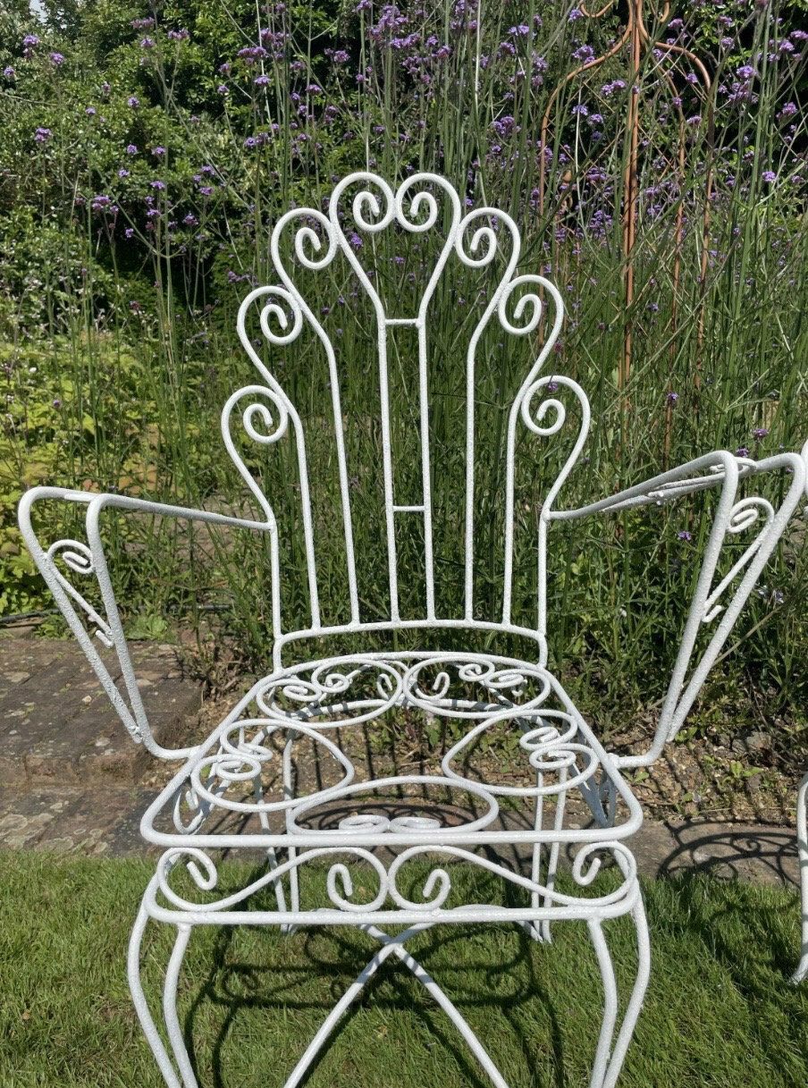 Mid Century Modern Swedish Outdoor Chairs photo vinterior