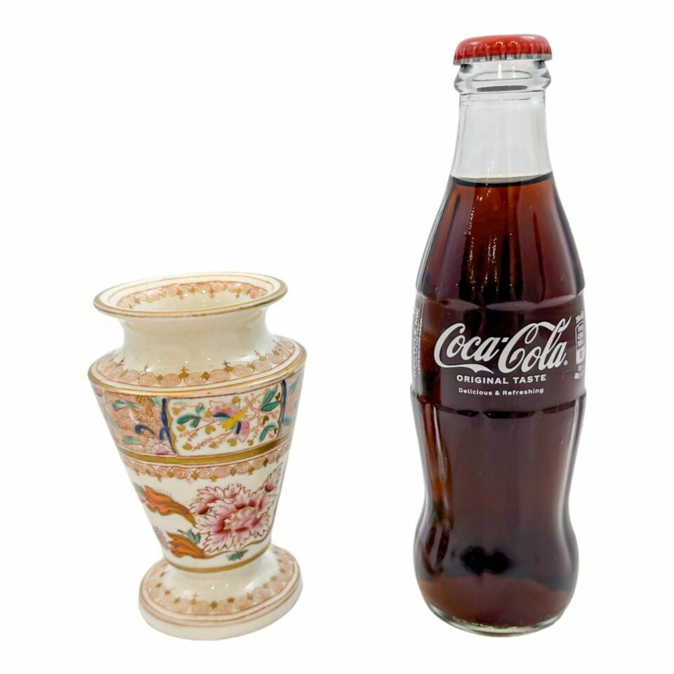 Antique 19th C George III Spode Porcelain Imari Urn Shape Spill Vase / Matchpot photo 400.0