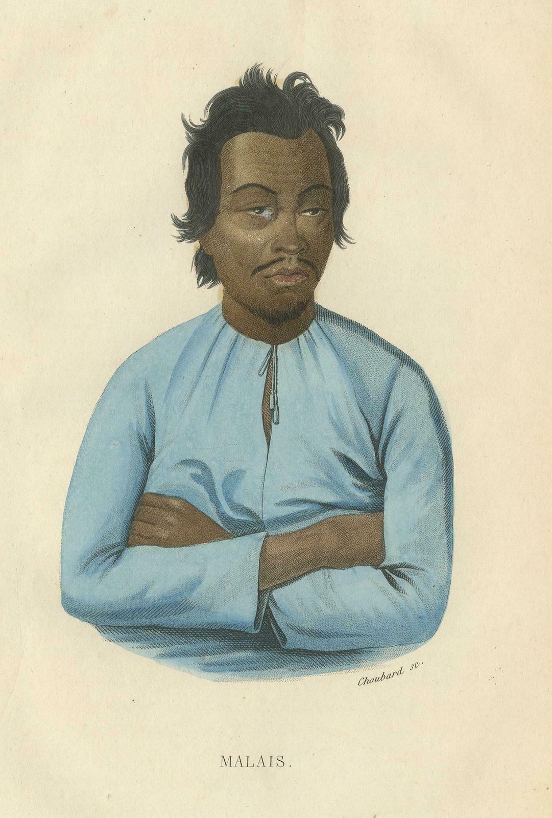 Antique Print Of A Malay By Prichard, '1843' £104.96 photo Art