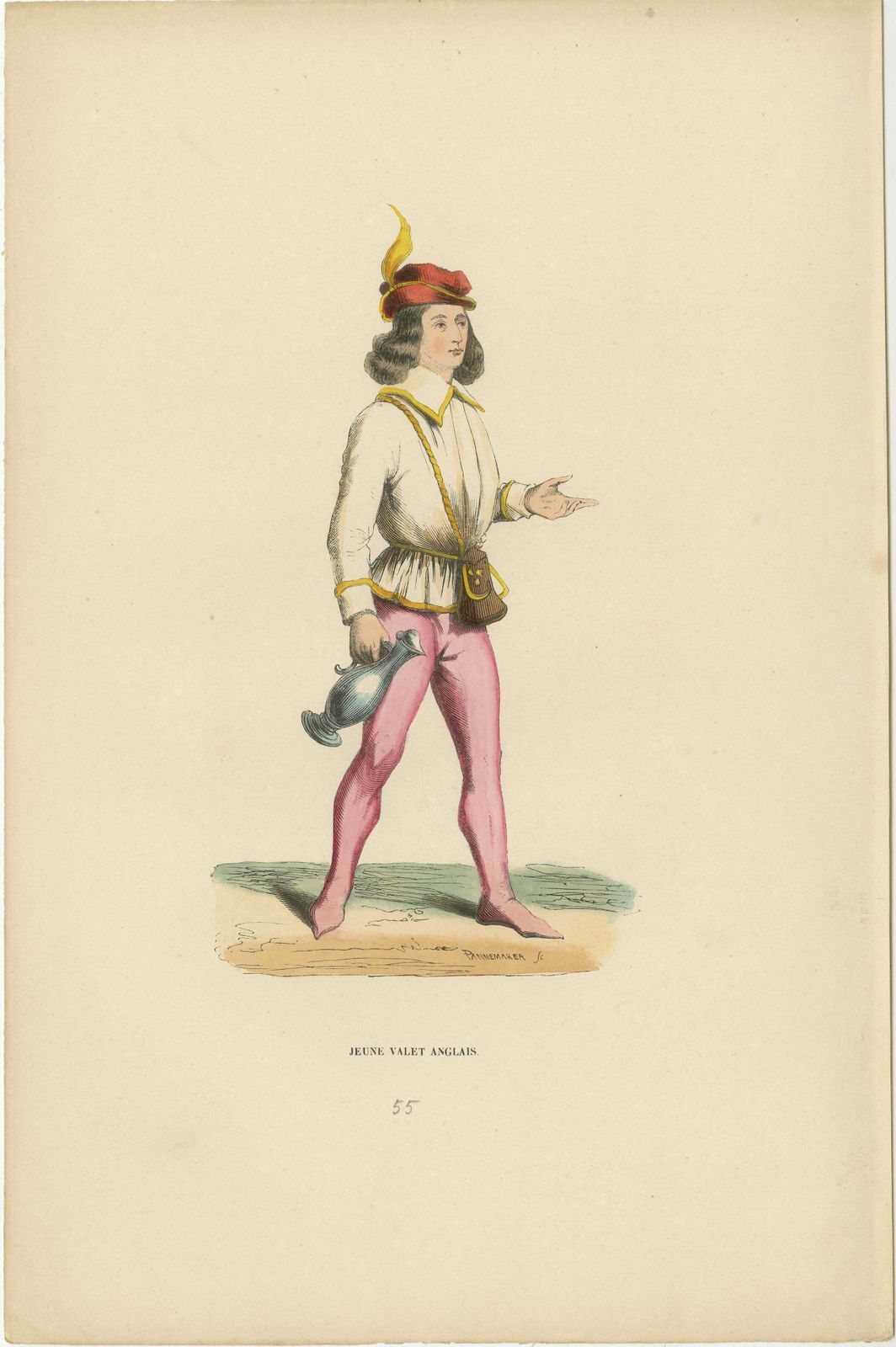 The English Squire: A Portrait Of Service And Style, Original Engraving Of 1847 $143.79 photo furniture