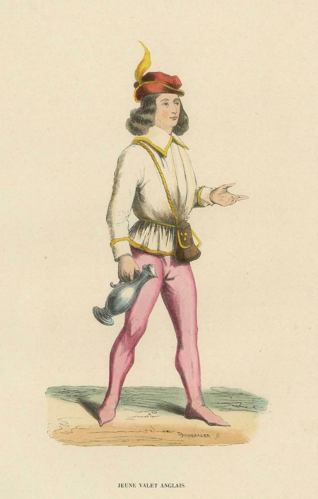 The English Squire: A Portrait Of Service And Style, Original Engraving Of 1847 $143.79 photo vinterior
