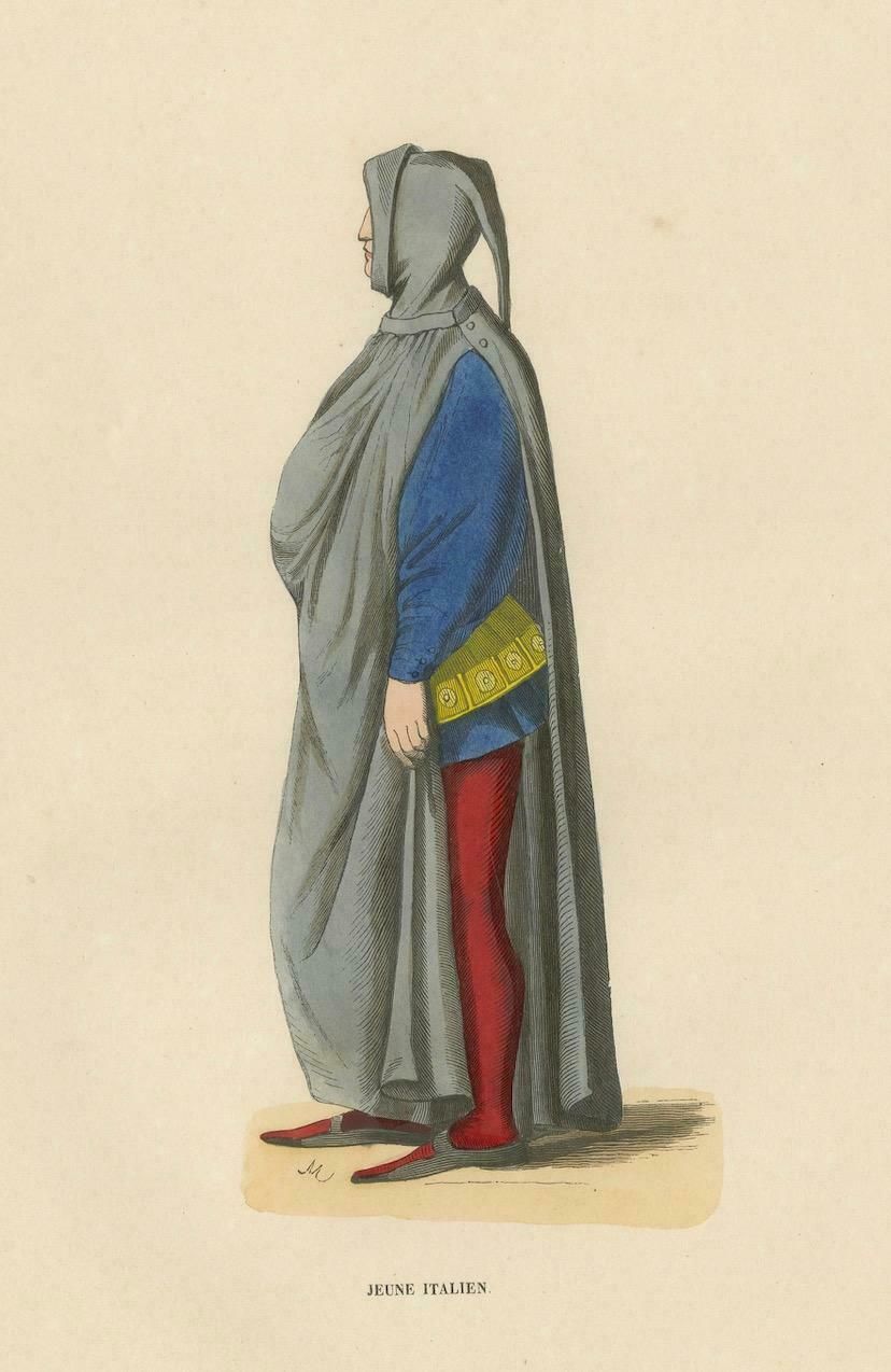 Portrait Of Youth: A Young Italian Of The Middle Ages, 1847 photo 143.0