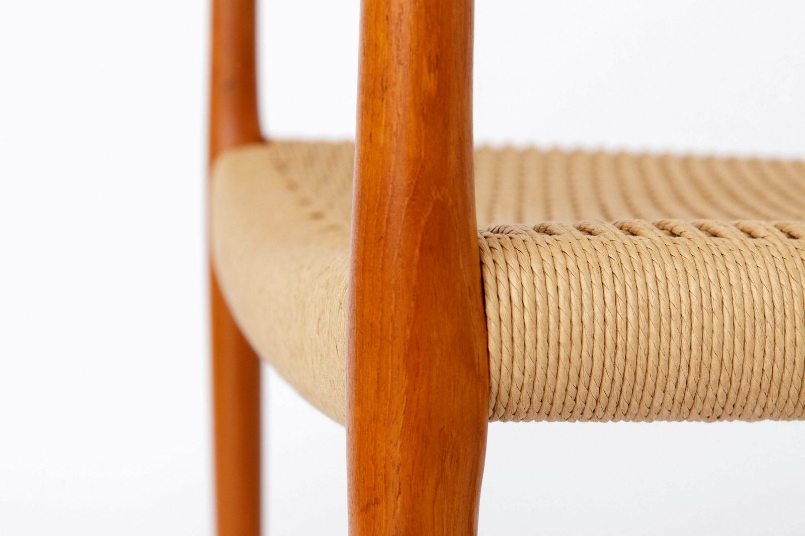 1 Of 2 Niels Moller Armchair, Model 56, Teak, 1950s, Vintage photo 1118.0