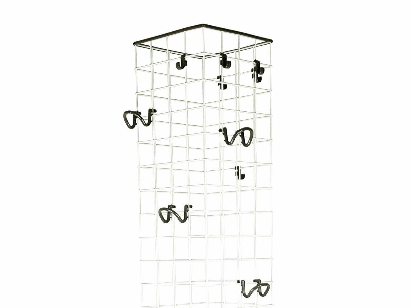 photo furniture Grey Plastic & White Metal Freestanding 4788 Clothes Stand By Anna Castelli Ferrieri For Kartell, 1980s