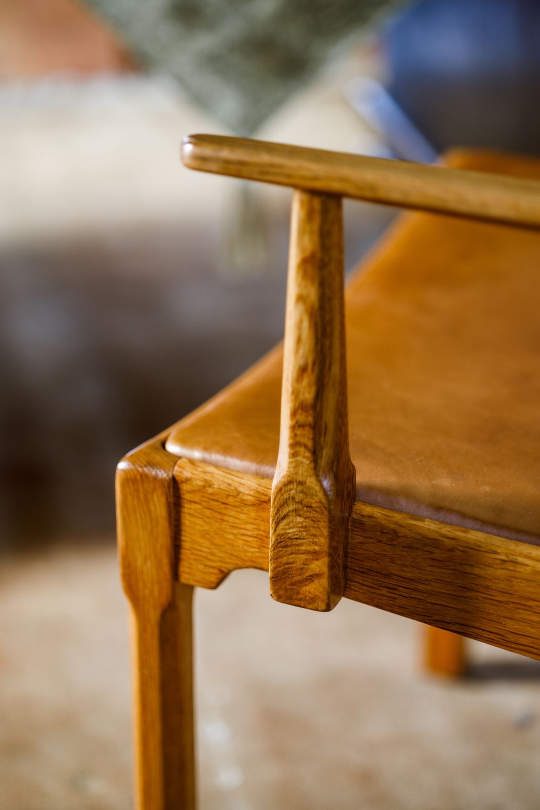 Vestervig Eriksen, Rare, Stamped Chair With Armrests. photo vinterior