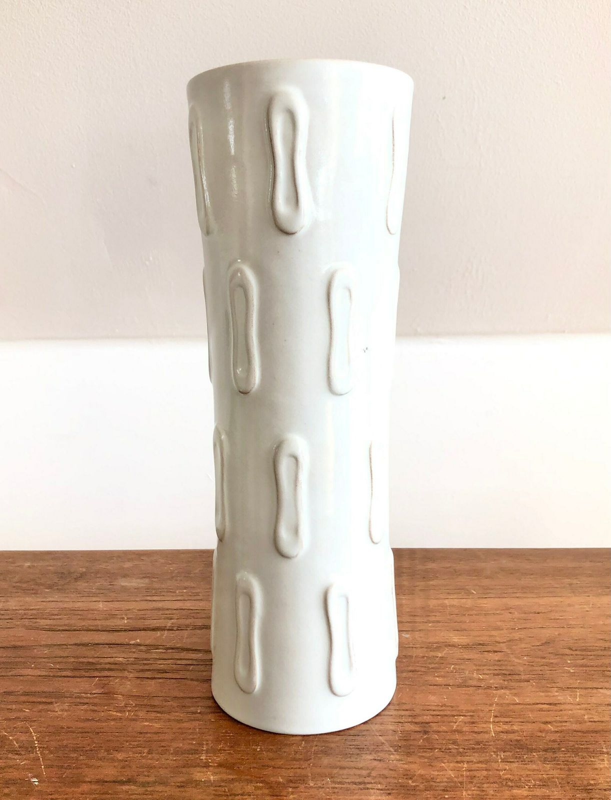 Danish Mid Century Modern Original Fine Art Ceramic Studio Vase Made By Hans Rudolph Petersen photo vinterior