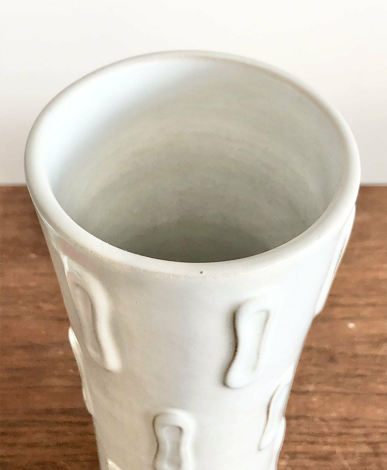 Danish Mid Century Modern Original Fine Art Ceramic Studio Vase Made By Hans Rudolph Petersen photo buy