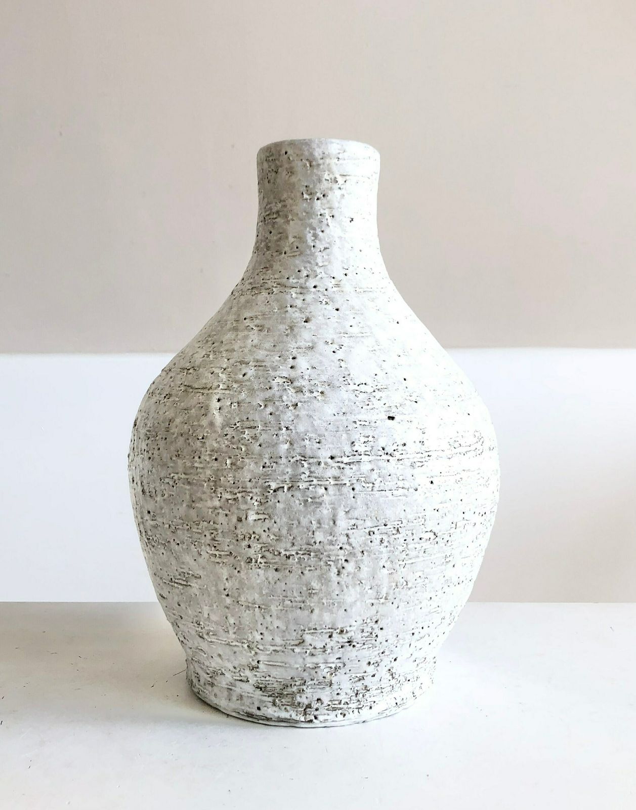 Danish Huge Mid Century Original Fine Art Ceramic Studio Piece   Designed And Made By Løvemose Keramik, Denmark photo 337.0