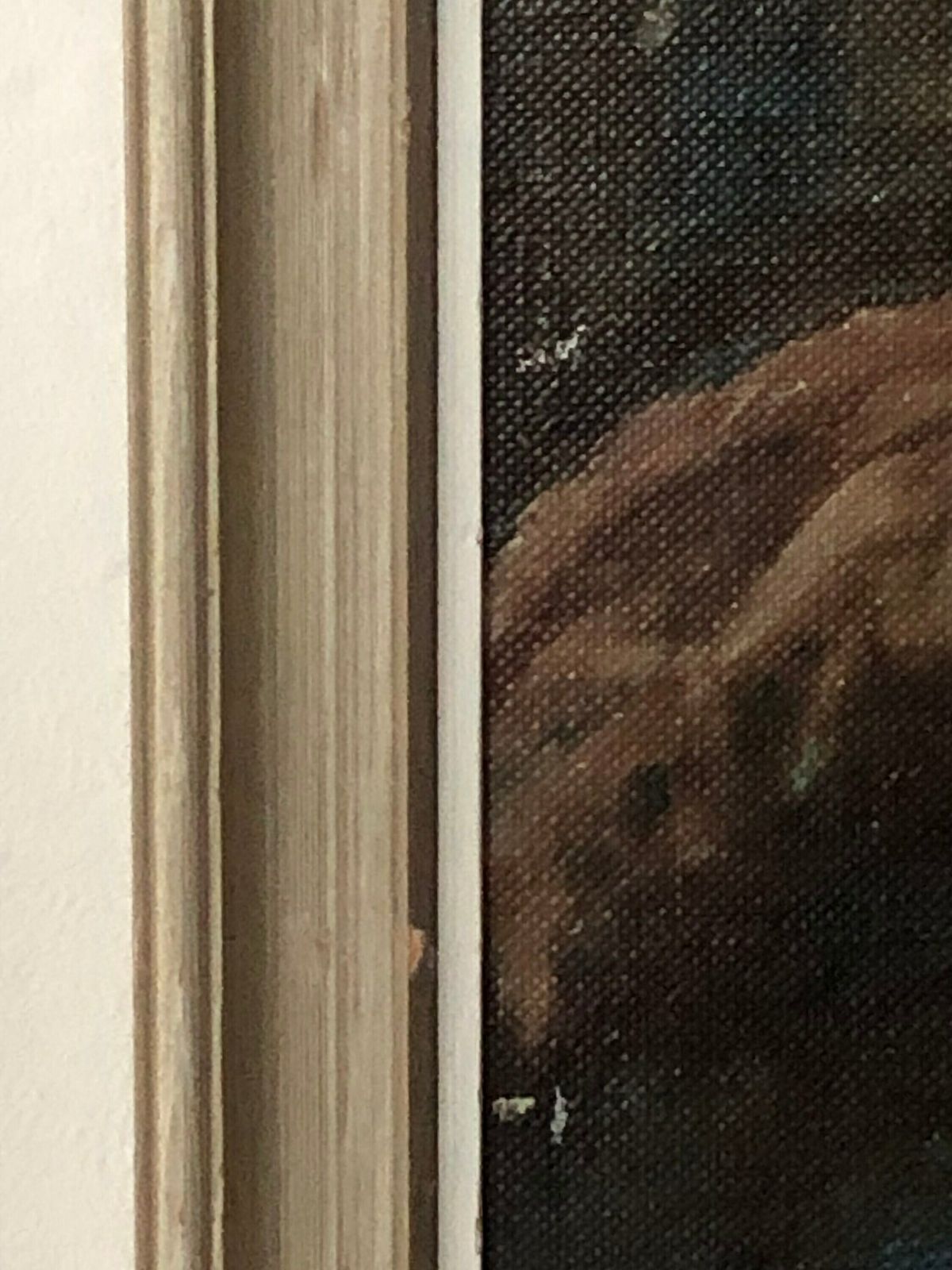 photo furniture Danish Mid Century Oil On Plate Painting From 1970 By Poul Nielsen With Motive Of Oceanside Cliff