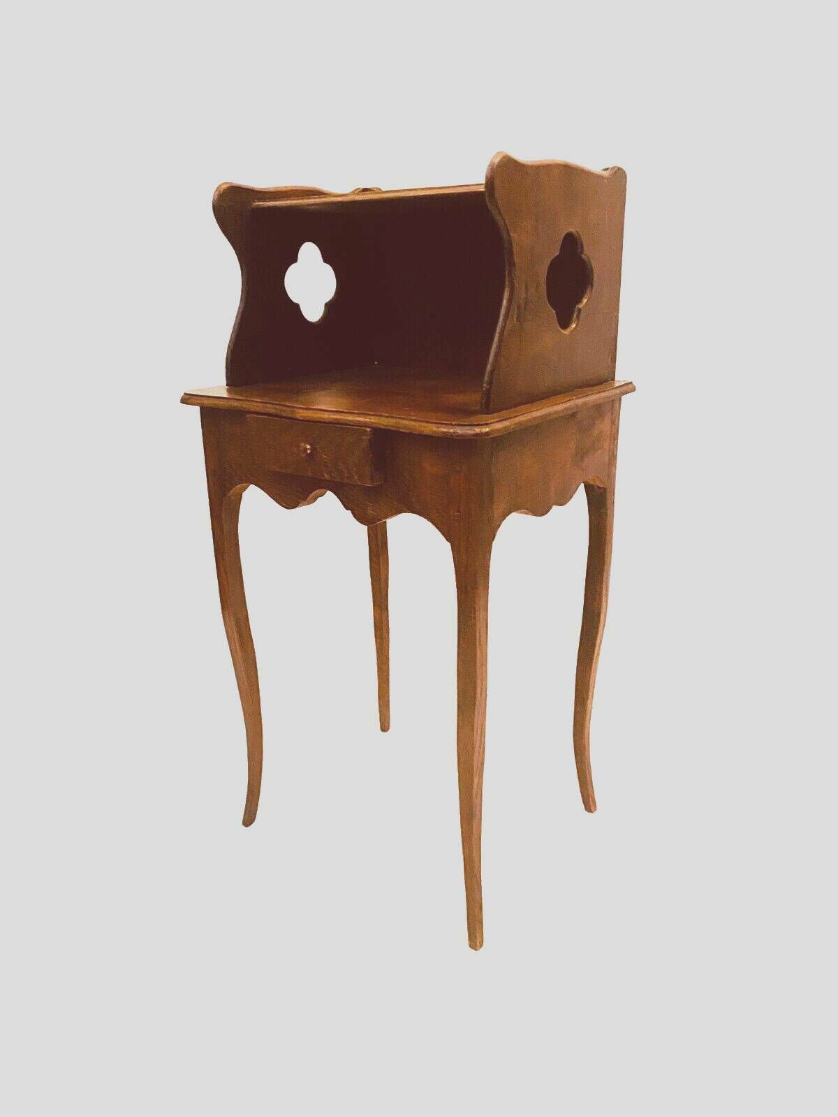 Louis XV Style Bedside Table In Solid Oak 19th Century photo 154.0