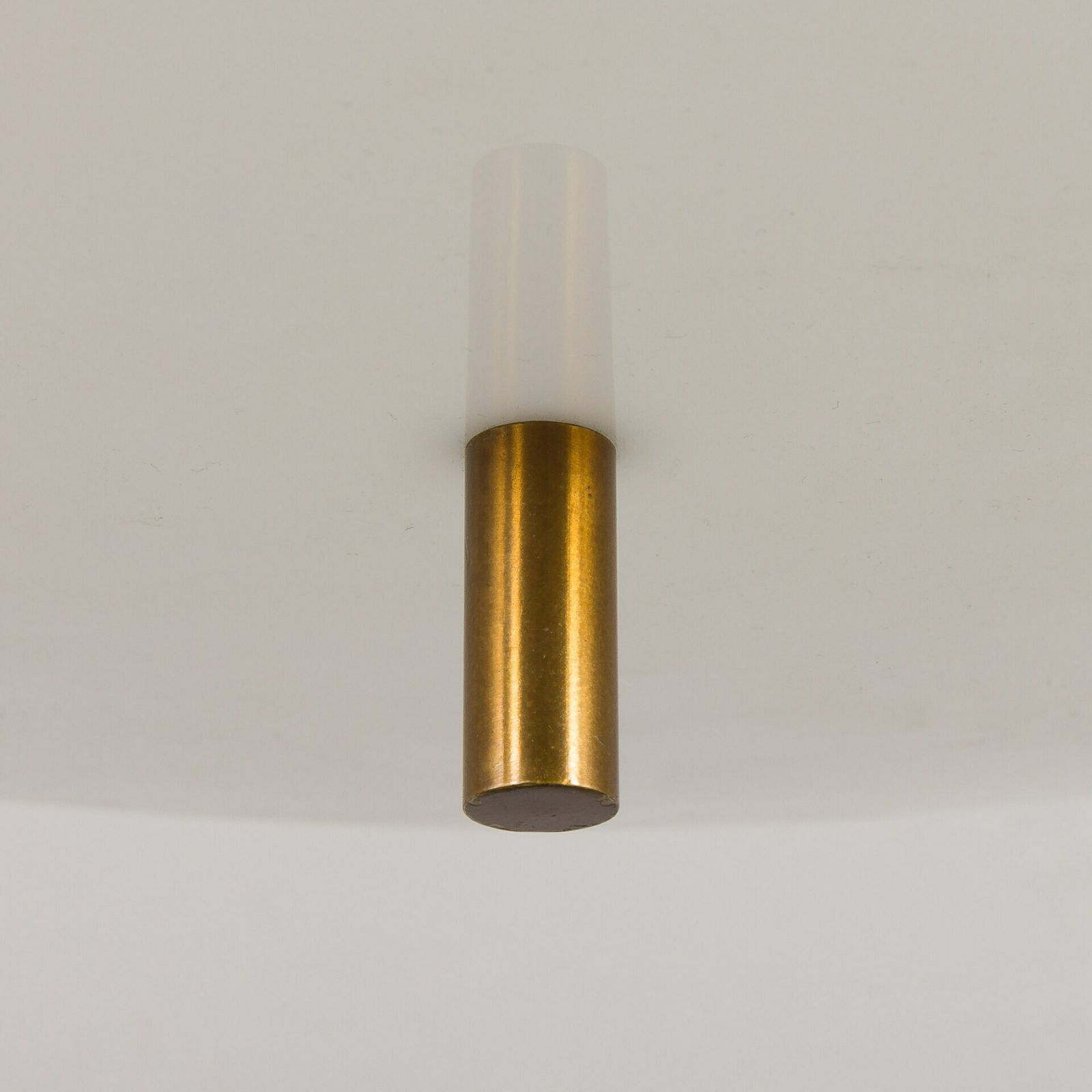 Brass And Acrylic Italian Mid Century Pendant Lamp, 1970s photo buy