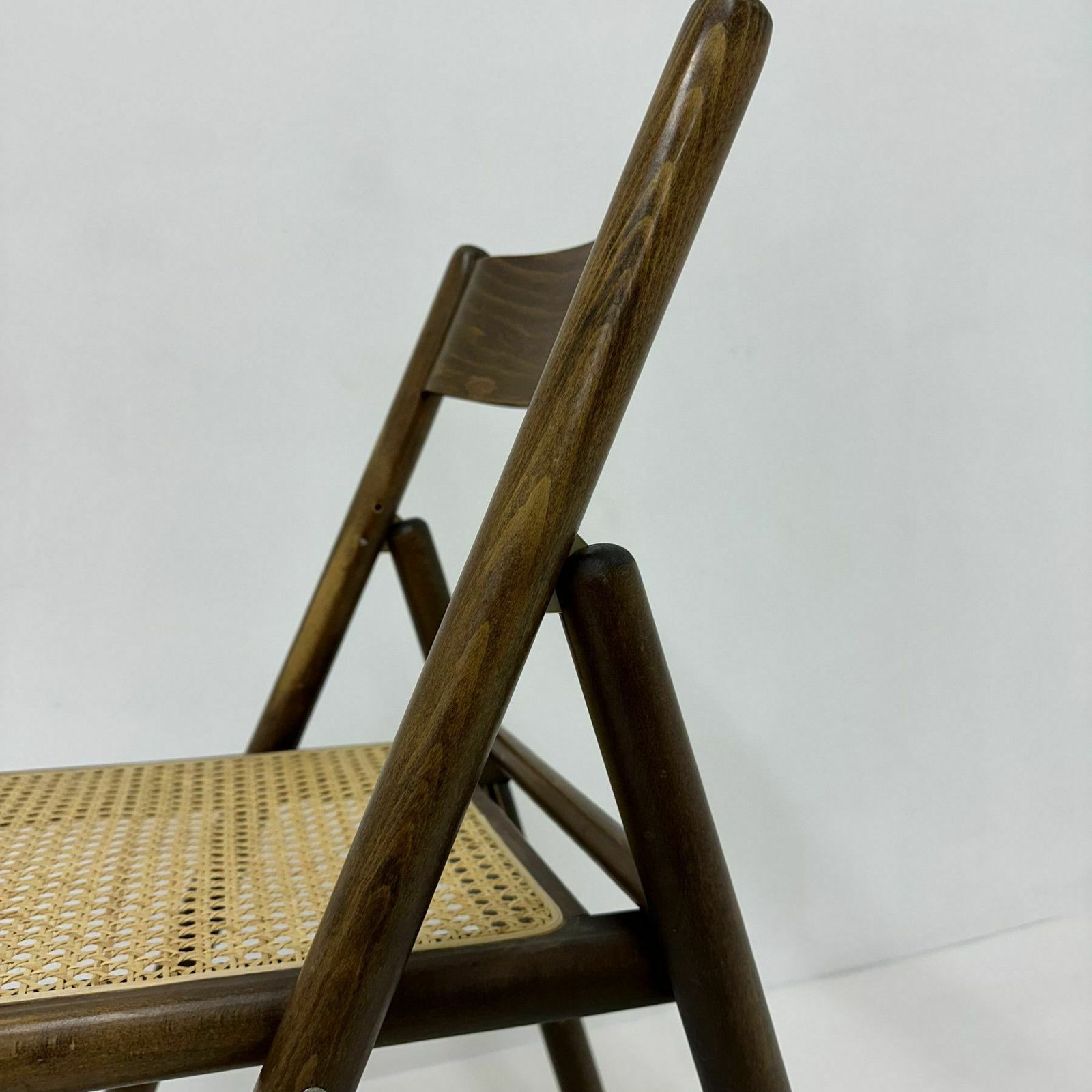 Vintage Folding Chair In Webbing And Wood By Habitat , 1980’s photo buy