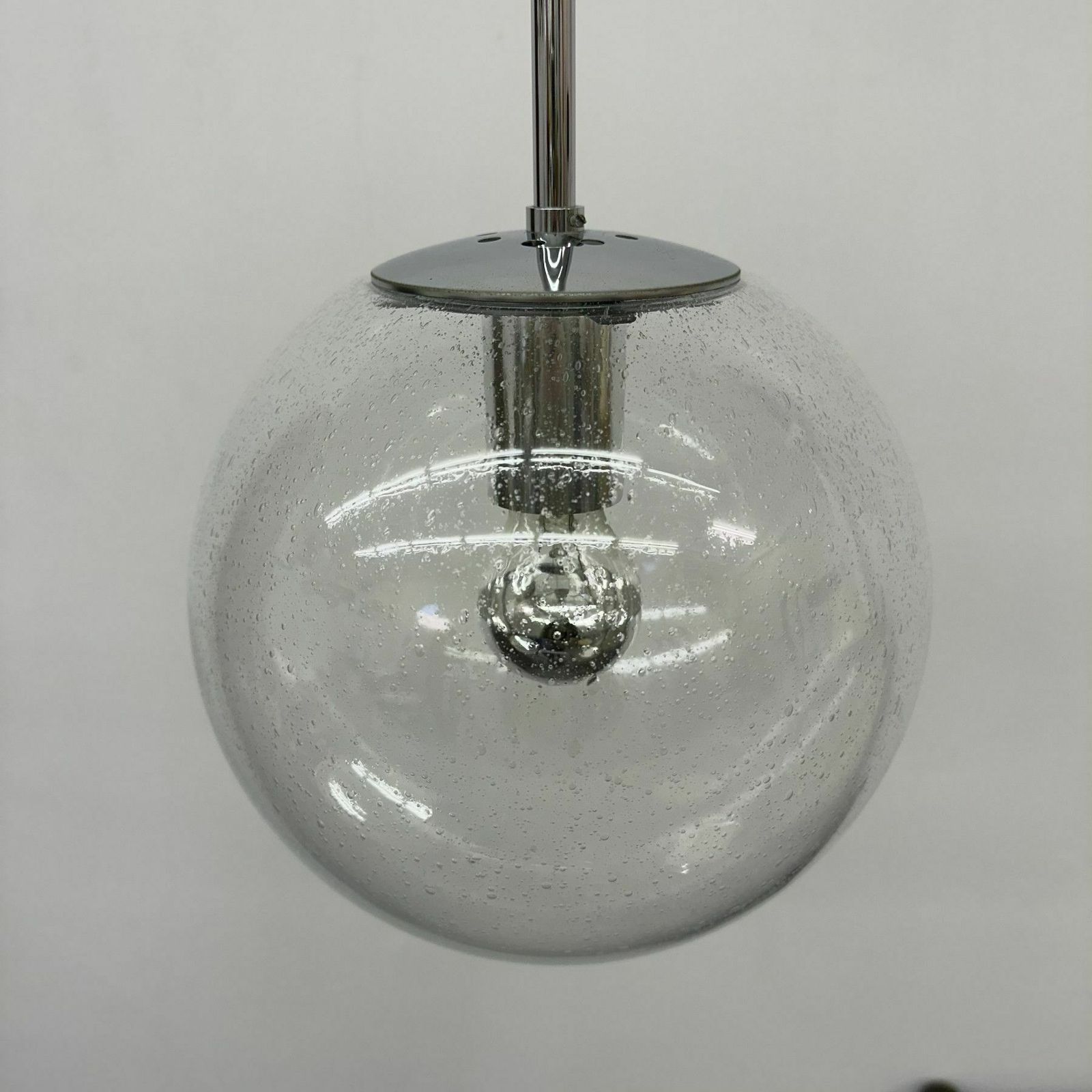Glashütte Limburg Hanglamp, Jaren 1970 photo vinterior