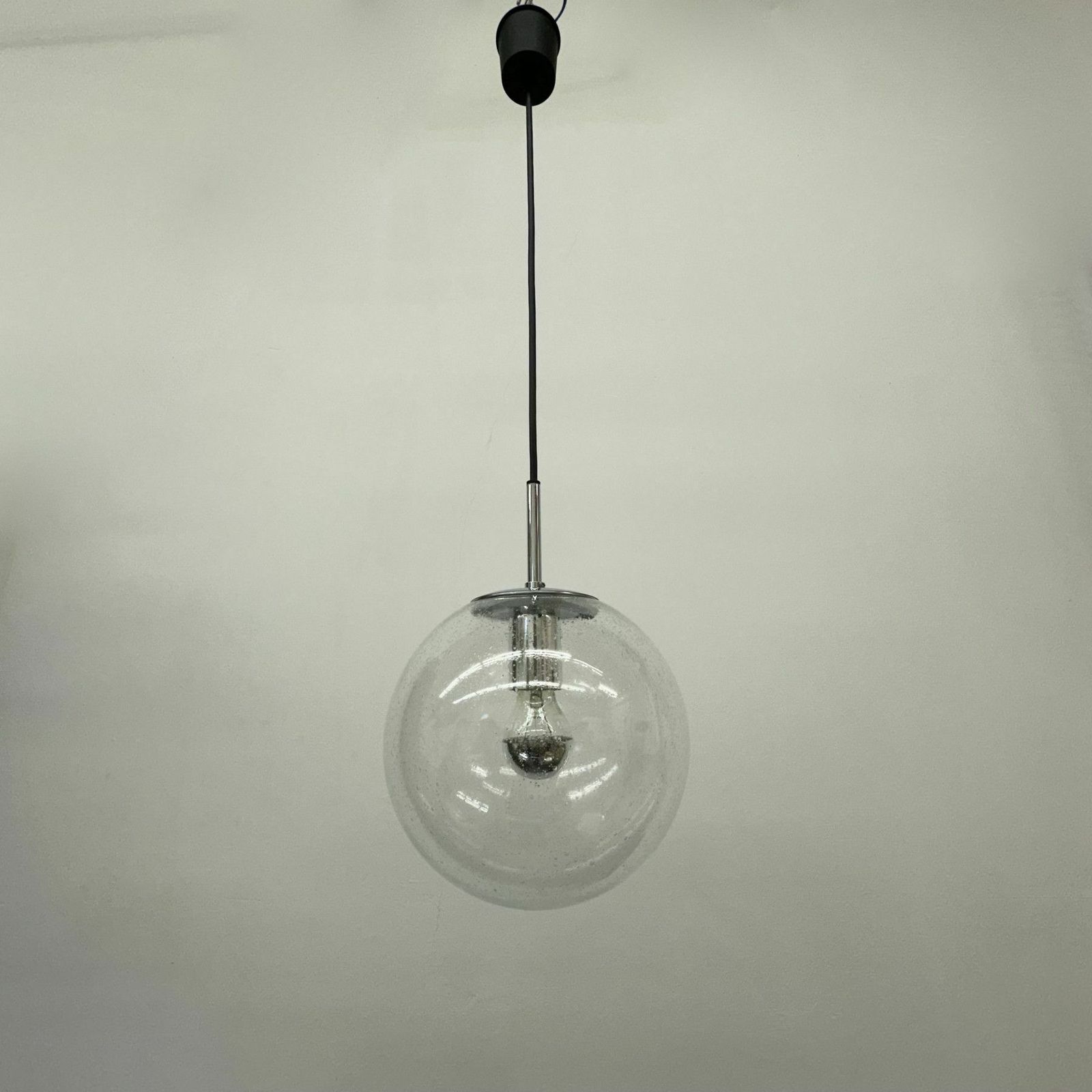 photo for sale Glashütte Limburg Hanglamp, Jaren 1970