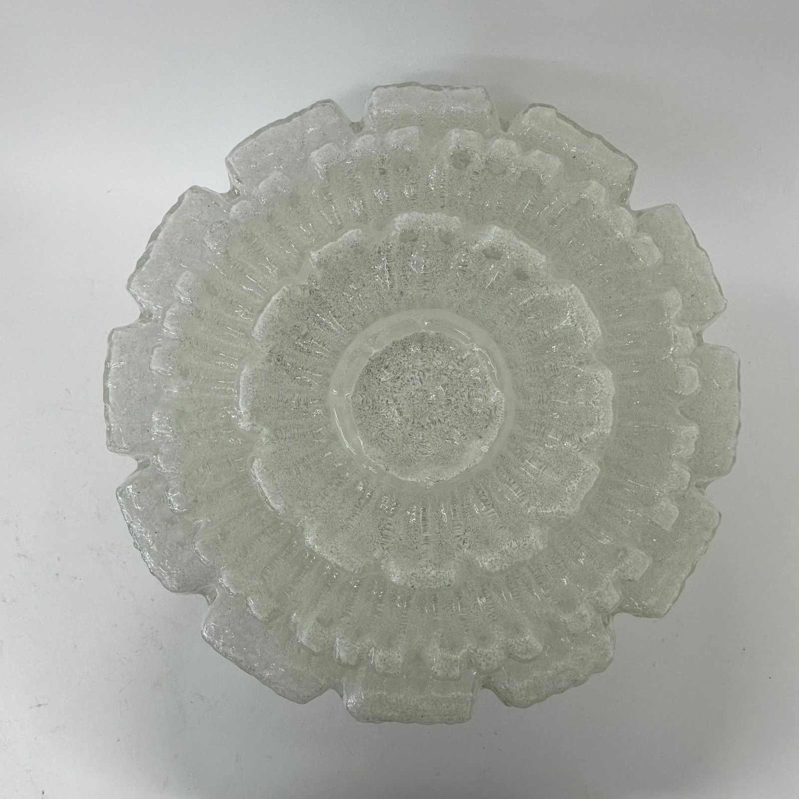 Limburg Glashütte Flush Mount Ceiling Lamp , 1970s