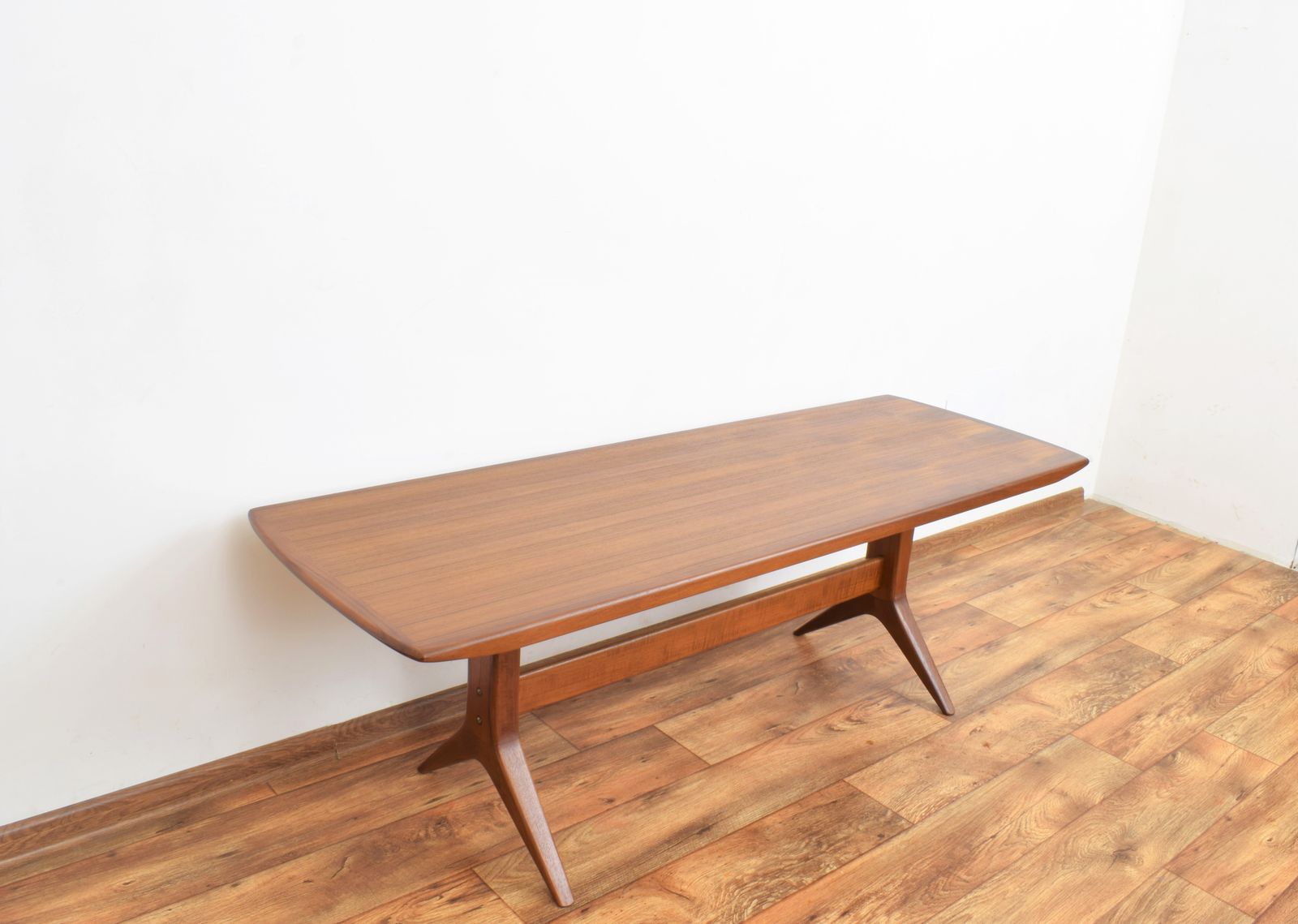 Mid Century Danish Teak Coffee Table By Johannes Andersen, 1960s. photo vintage