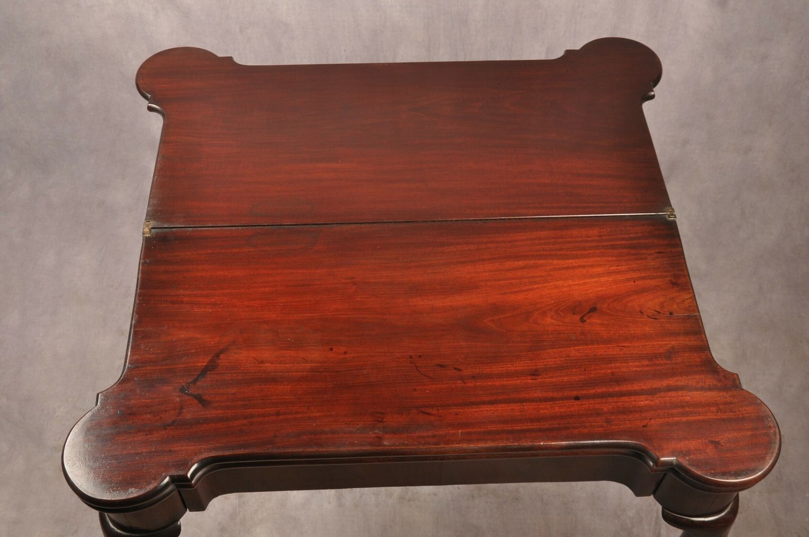 Rare 18th Century Mahogany Triple Top Card Table photo buy