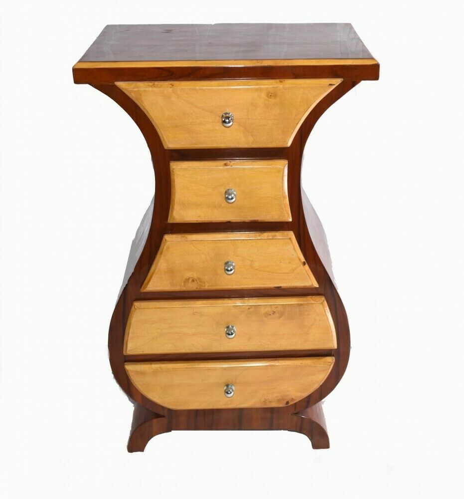 Art Deco Chest Drawers   Single Nightstand