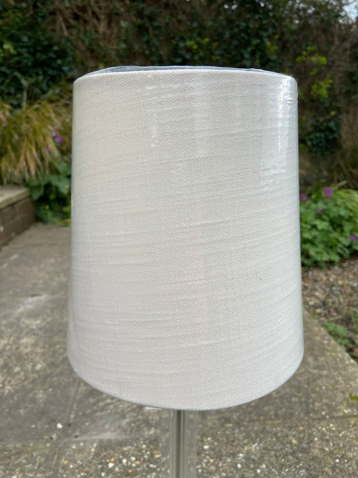Vintage Geometric Cubic Perspex Lamp With New Shade   Working Condition photo 58.0
