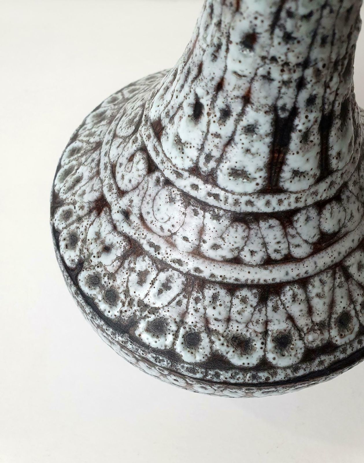 Mid Century Studio Ceramic Vase Italy photo Home Decor