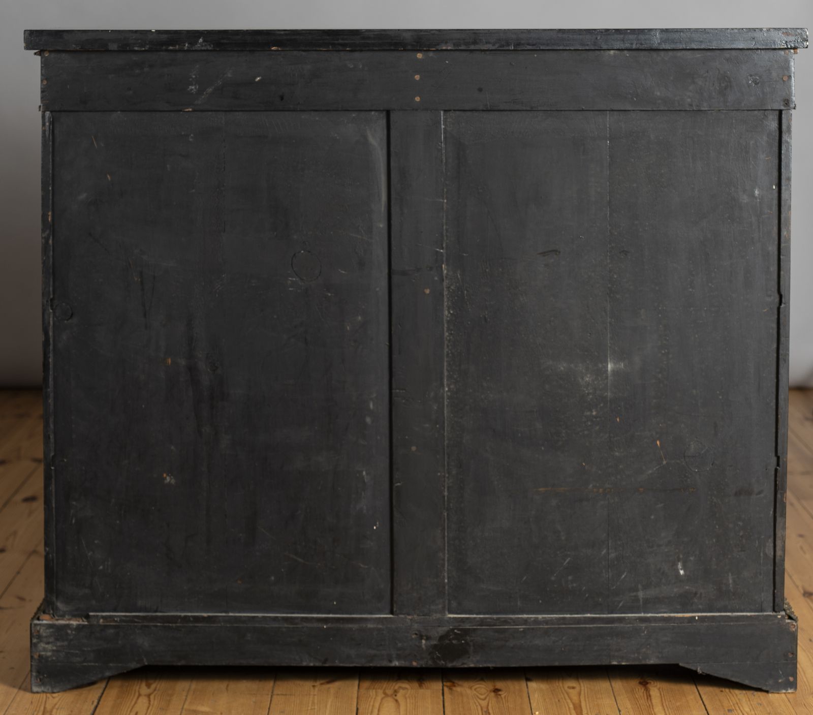 Victorian English Ebonised And Gilt Glazed Display Cabinet With Ormolu Mounts photo vintage