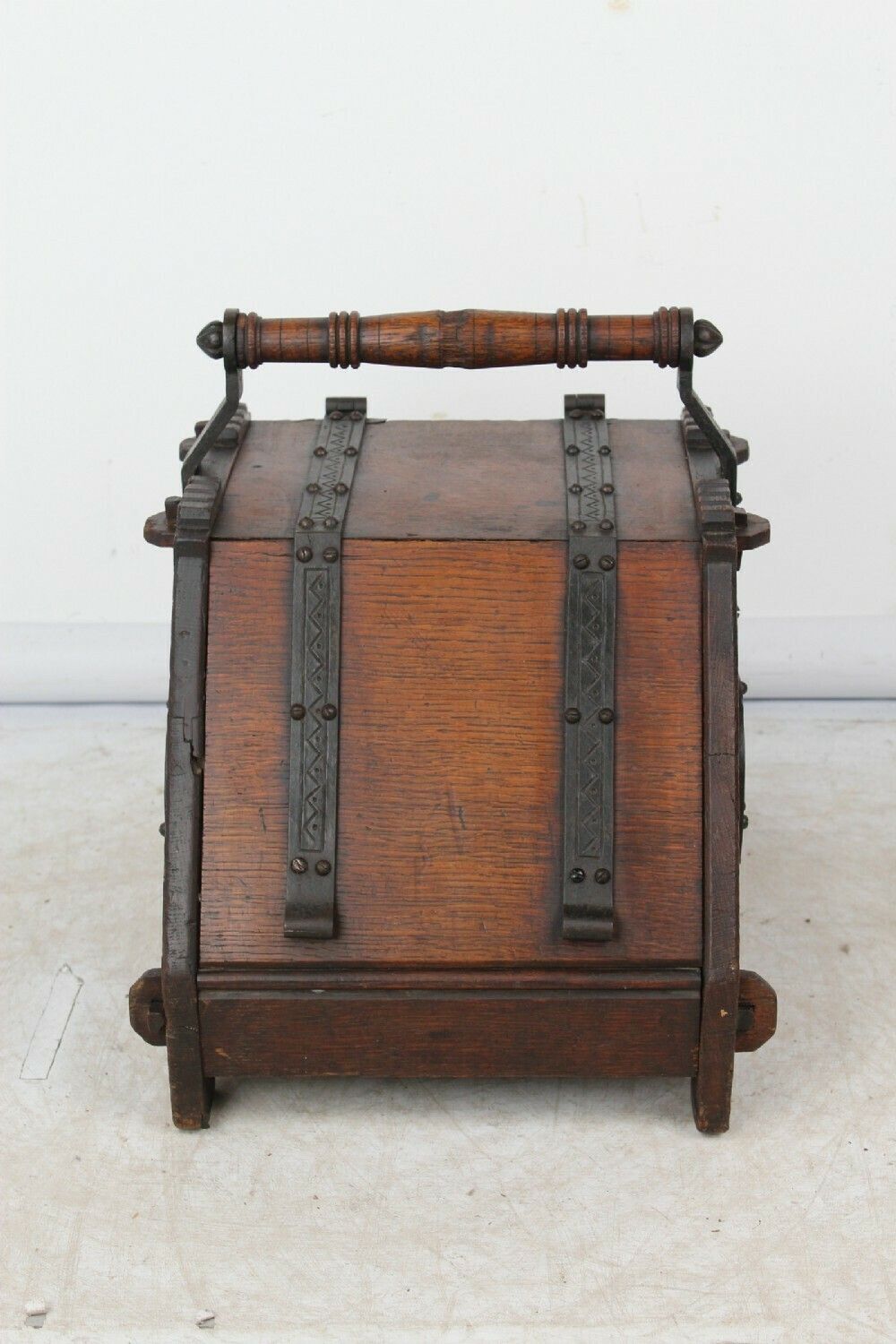 Victorian Gothic Revival Coal Scuttle Attributed To Christopher Dresser photo vinterior