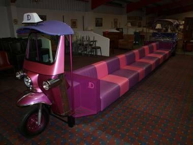Tuk Tuk Restaurant Dining Seating By Designer George Ioannou photo for sale