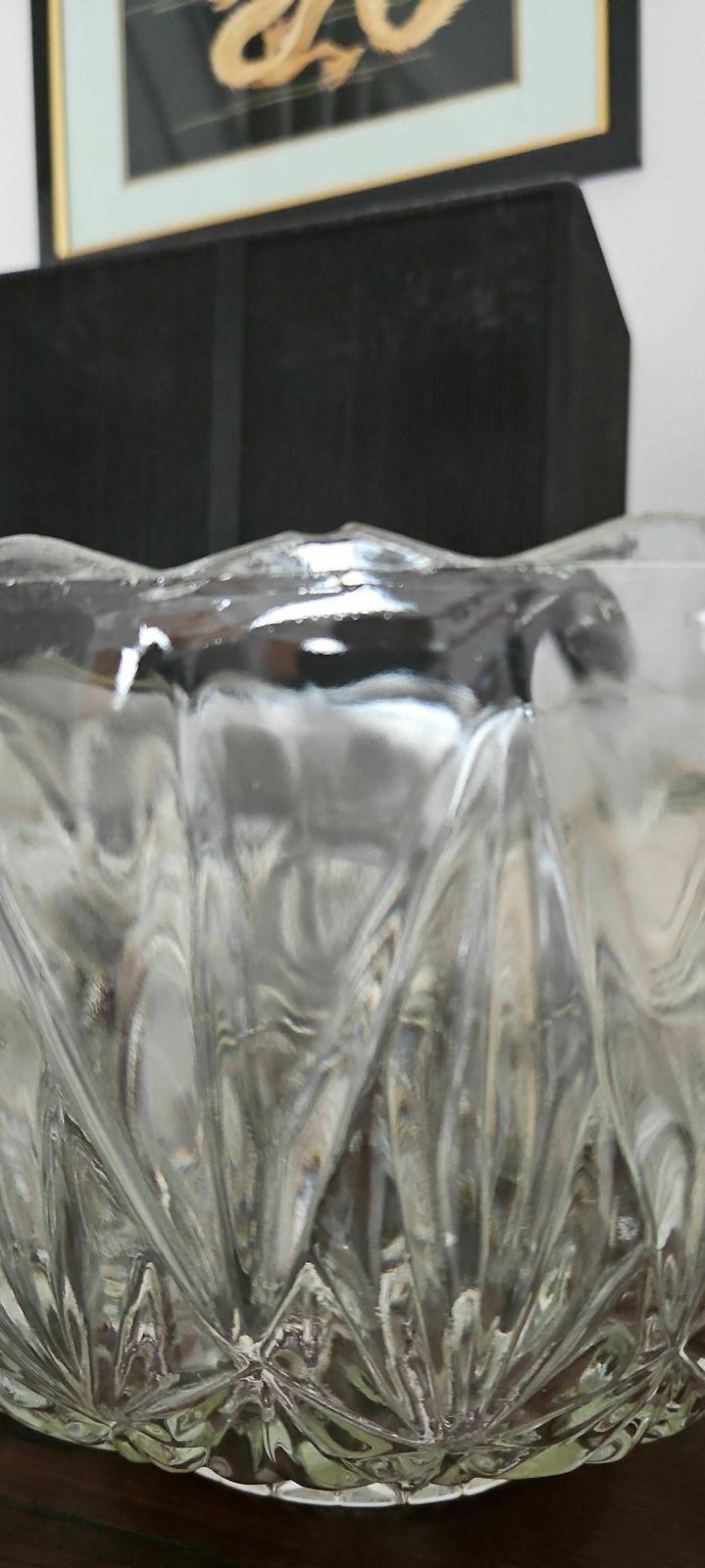 photo vinterior Exceptional 1950s American 27 Piece Crystal Glass Punch Set By Williamsport, USA