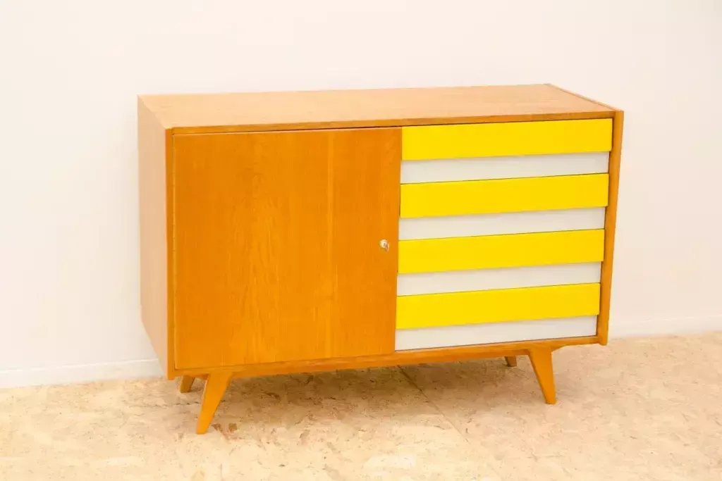 Mid Century Chest Of Drawers U 458 By Jiri Jiroutek, Czechoslovakia, 1960´S photo furniture