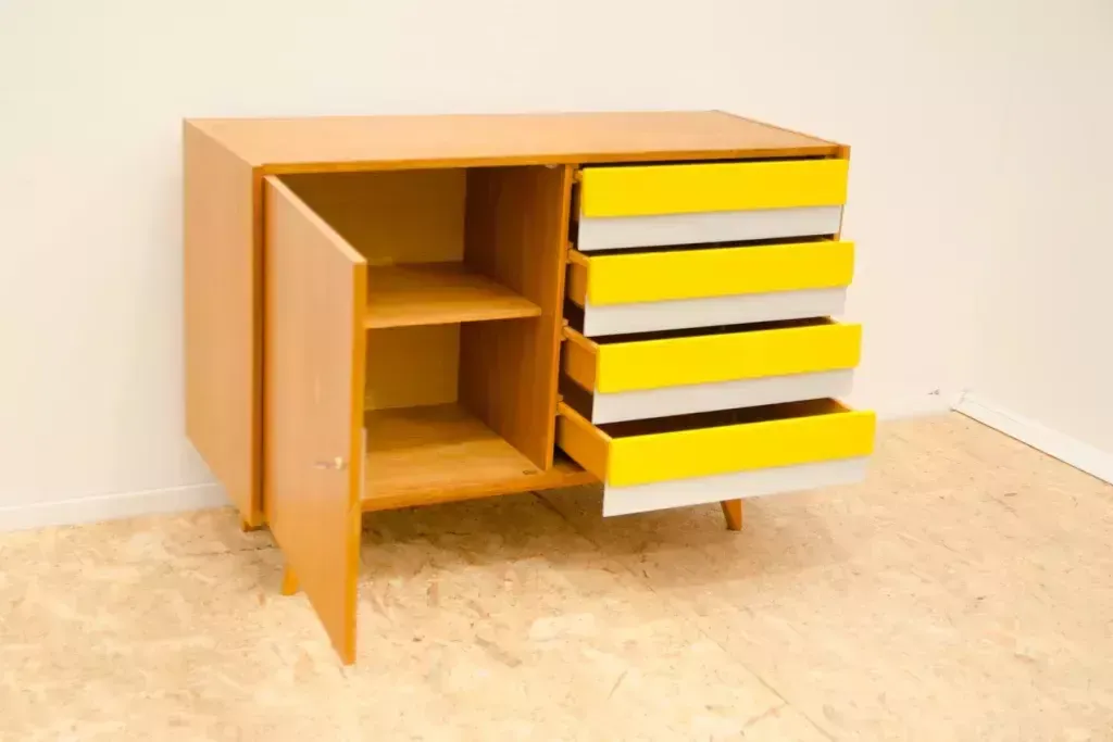 photo vintage Mid Century Chest Of Drawers U 458 By Jiri Jiroutek, Czechoslovakia, 1960´S