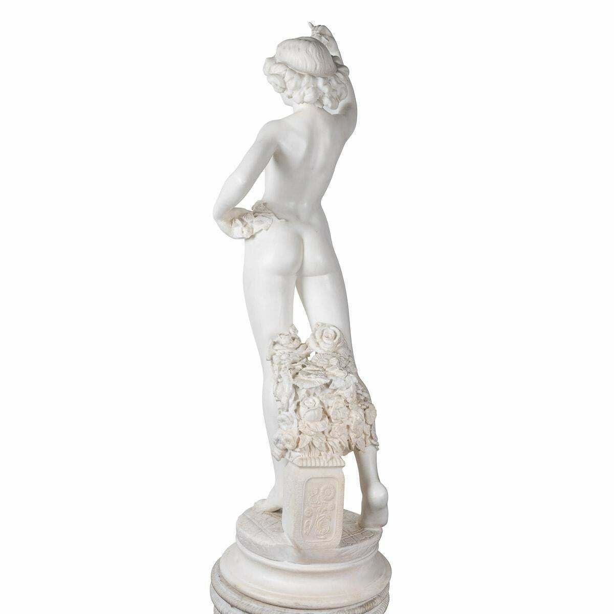 19th Century Italian Marble Figure Of A Nude, Adolfo Cipriani (1880 1930) photo 52795.0
