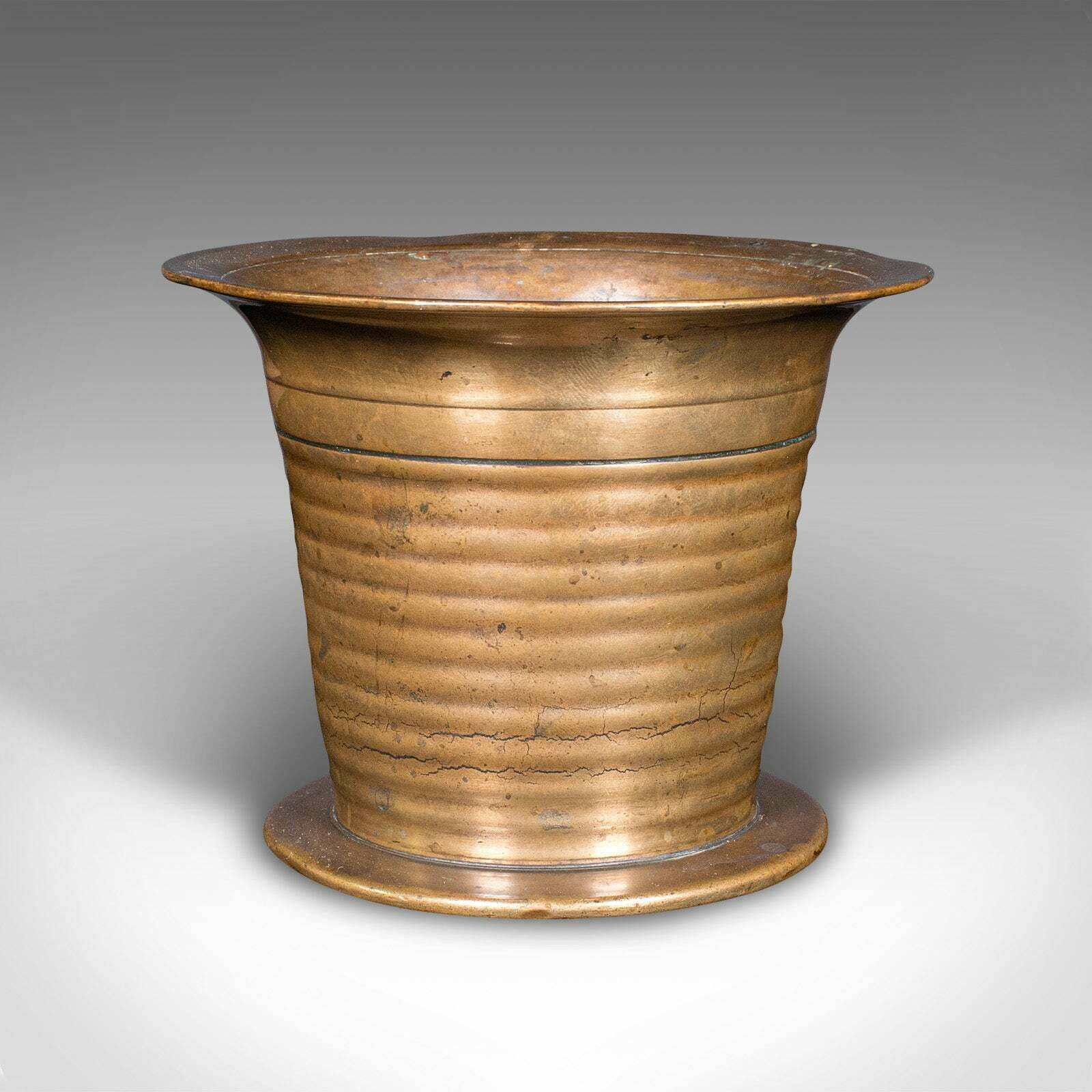 Antique Mortar And Pestle, English, Brass Apothecary Instrument, Victorian, 1850 photo for sale
