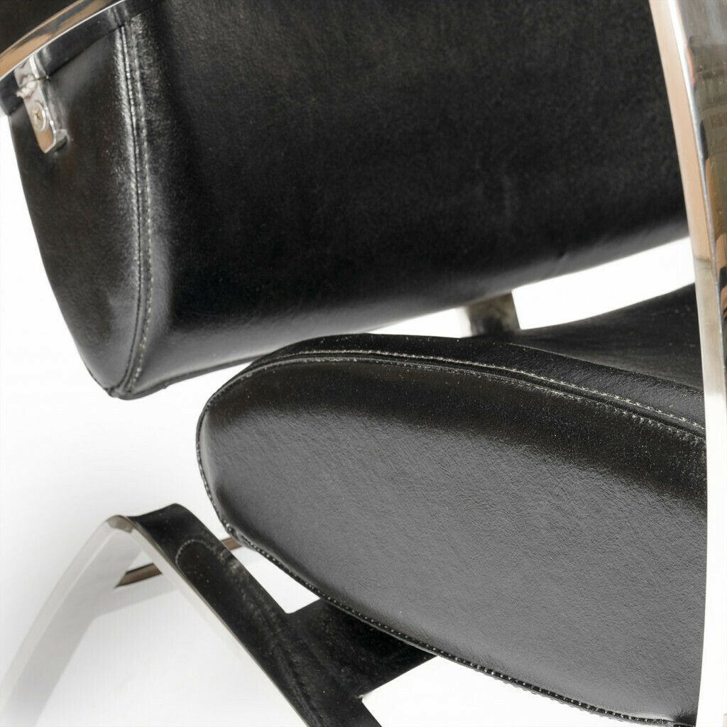 photo furniture Leather Armchair Dodo F396, 1990s