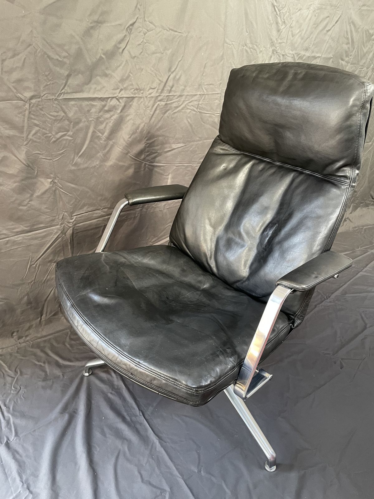 Fabricus And Kastholm Fk86 Shell Lounge Chair For Walter Knoll 1960s photo Furniture