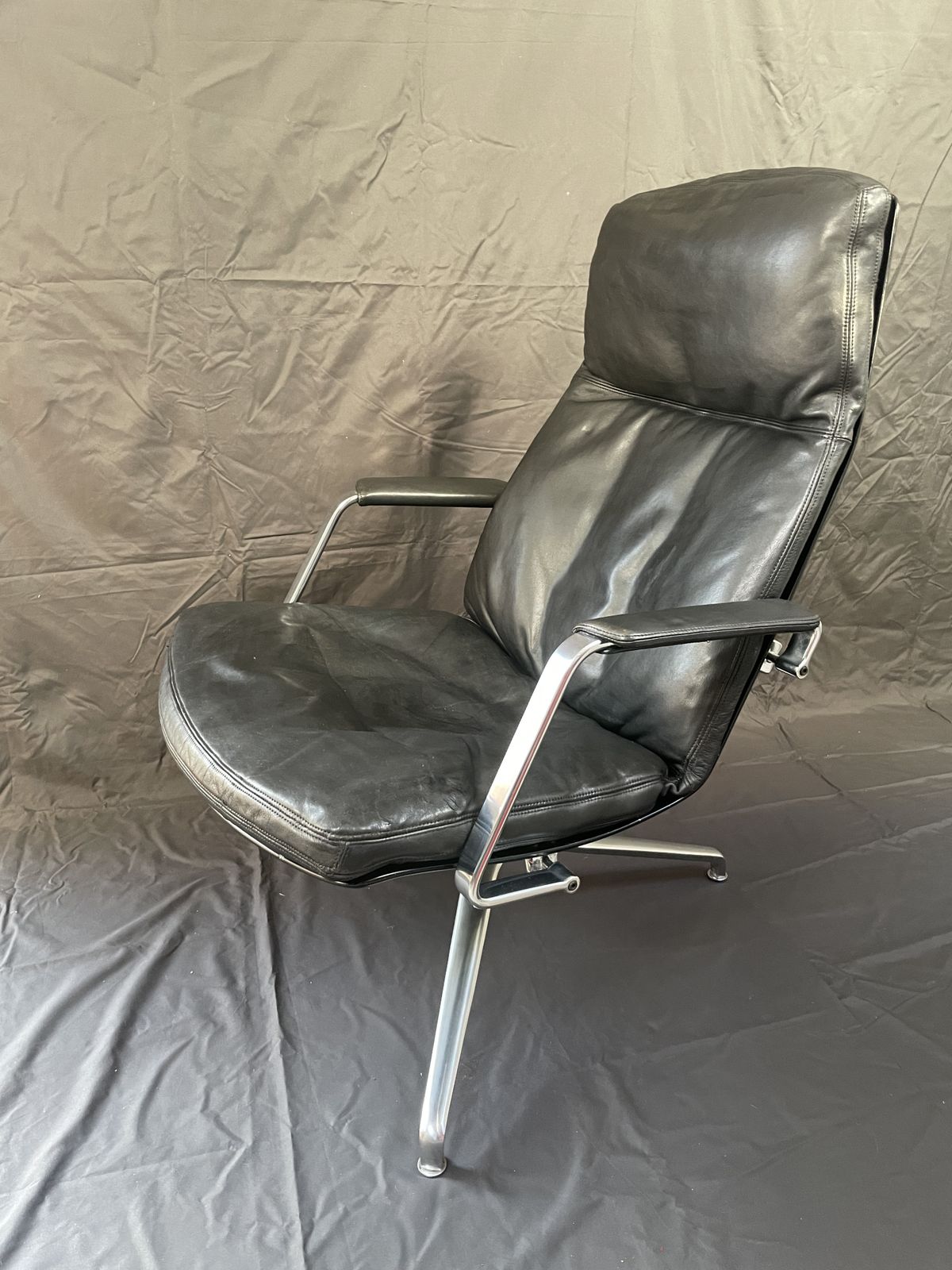 Fabricus And Kastholm Fk86 Shell Lounge Chair For Walter Knoll 1960s photo buy