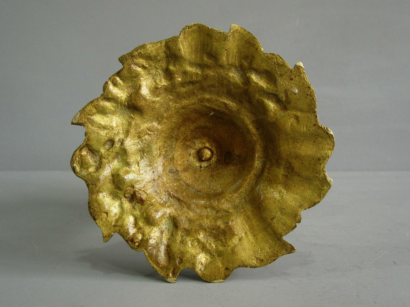 Bronze And Brass Twist Top Service Desk Bell photo buy