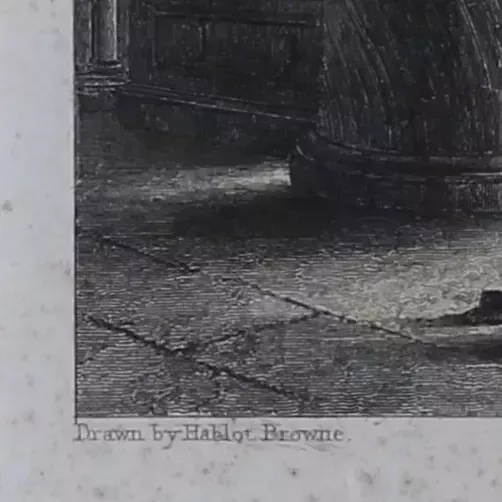 photo furniture Set Of 3 Engravings/Print Of Norwich Cathedral