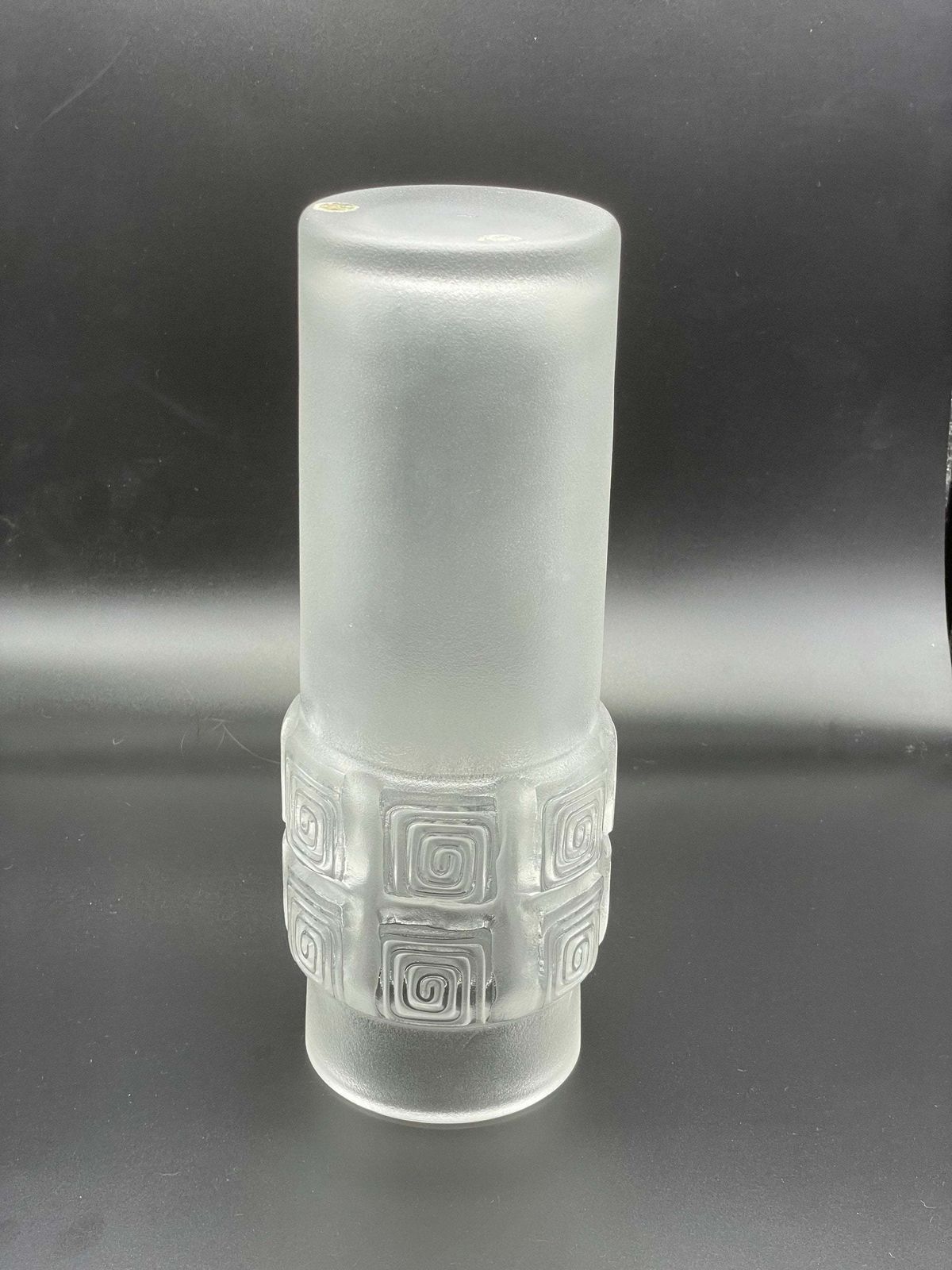 1970s Peill & Putzler Brutalist Swirl Glass Vase photo Home Decor