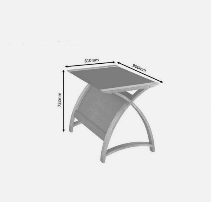 Jual Home Office Desk In Walnut. 90cm photo 280.0