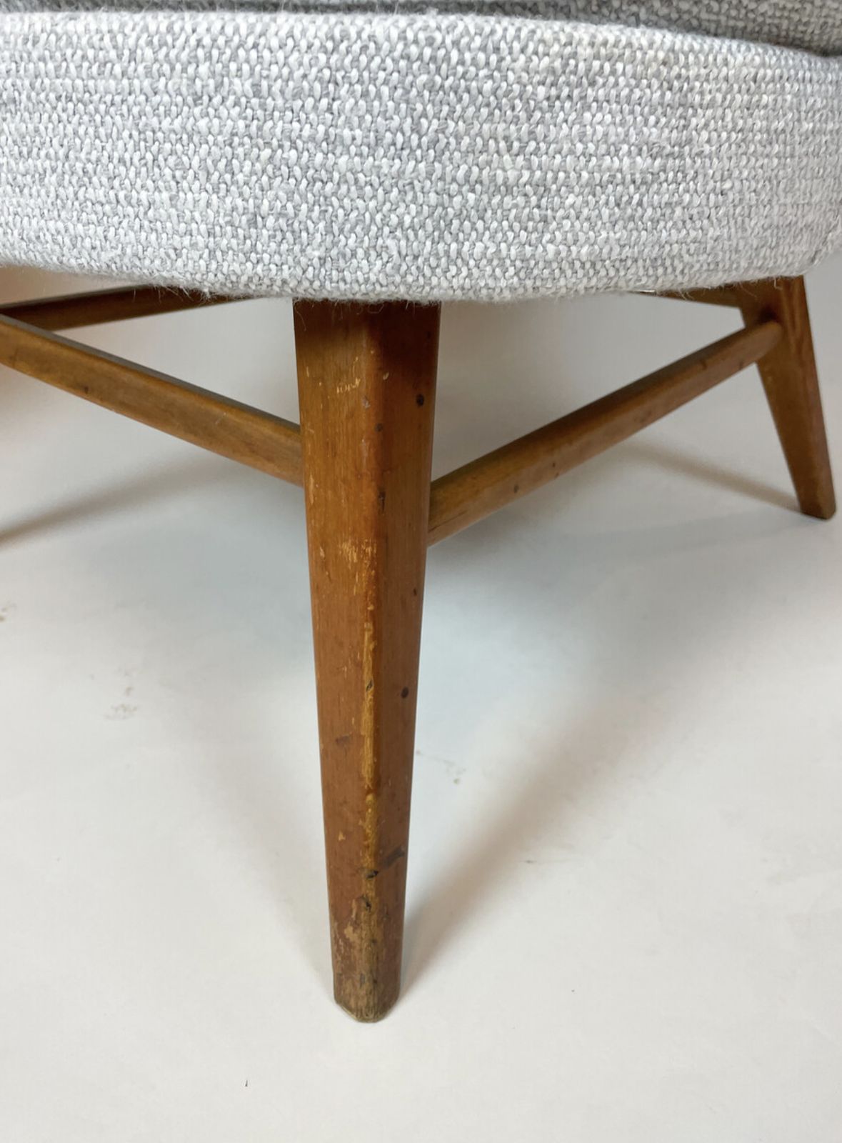 Mid Century Modern Pair Of Armchairs, Austro Hungarian, 1960s – New Upholstery photo vintage